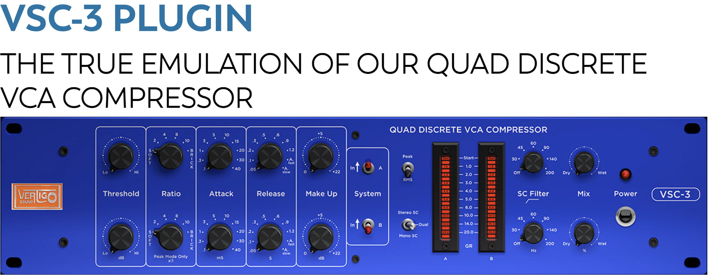 Vertigo Sound VSC-3 Compressor
